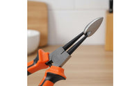 Labor Saving Durian Opener Easy to Use Durian Shell Opener Strong Grip Handle Coil-Assisted Loaded for Elderly, Kids, Commercial, Fruit Shop, Restaurant