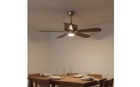 Decorative Wireless Control Ceiling Fan Light Quiet Engine LED Ceiling Fan Light Home Lighting