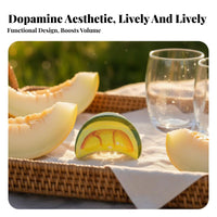 Fruit Hair Grip Clamp Sweet Design Cute Fruit Jaw Clamp Lemon Pattern Jaw Clamp Colorful for Teenagers, Parties