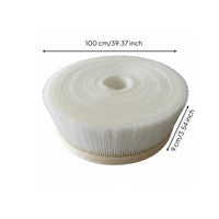 Dustproof Woodworking Machine Brush Seal Strong Adhesive Backing Dust Extraction Brush Strip Wear-Resistant Industrial Accessory Easy to Cut for Woodworkers, Factory Workers