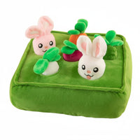 Early Learning Educational Carrot Toy Develops Movement Skills Soft Fabric Carrot Harvest Toy Parent-Child Interactive for Toddlers, Infants, Pets