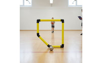 Strap-on Soccer Training Target Adjustable Soccer Goal Target Long-Lasting Sporting Goods Wear-Resistant for Backyard