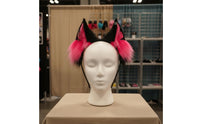 Faux Canine Ear Headband Realistic Look Wolf Ear Cosplay Headband Faux Canine Ears Handmade Cosplay Creature Ears Lightweight