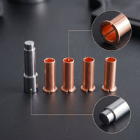Replacement Door Hinge Repair Kit Aluminum Hinge Repair Kit with Pin Long-Lasting Hardware Metallic Finish for Car Owners, Mechanics, Garage, off-Road Maintenance