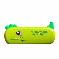 Lung Capacity Training Cartoon Creature Harmonica With Lanyard 16-Hole Beginner Harmonica Easy to Clean Creature Themed Wind Instrument for Beginners