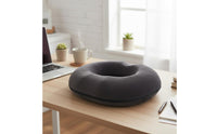 Viscoelastic Foam Seat Pad Breathable Textile Coccyx Pad Viscoelastic Foam Circular Pillow Removable Cover Chair Pad