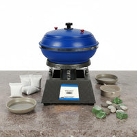 Automatic Adjustment Vibratory Polishing Machine Deburrring Vibratory Tumbler Heavy Duty Vibration Tumbler Electric for Jewelers, Metalworkers, Jewelry Shop, Metalworking, Workshop