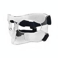 Shock-Resistant Resistant Basketball Nose Mask PC Material Basketball Face Mask Lightweight Safeguarding Face Guard for Athletes, Training