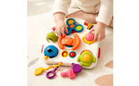 Space-Themed Baby Busy Board Portable Montessori Busy Board Educational Toy Safe for Floor Play
