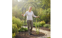 Flower Support Trellis Long-Lasting Flower Obelisk Trellis Metal Garden Obelisk Rustproof Metal Plant Frame Sturdy Duty