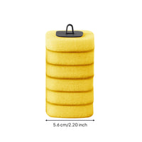 Toilet Brush Replacement Head Single-Use Toilet Bowl Cleaner Head Messeffortless Quick for Bathroom