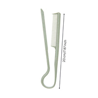Spring-Loaded Clasp-Style Hair Comb Washable V-Shaped Hair Comb Lightweight Compact for Women, Blow Drying, Home Grooming