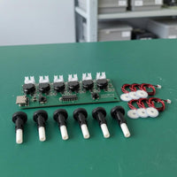 DC 5V Six-Jet Humidifier Module 6 Jacks USB Humidifier Control Board Push Button Atomization Control Board Green PCB