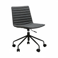 Adjustable Height Ergonomic Mesh pivoting Chair Rolling Casters Computer Seat Lumbar supportrest Office Furniture for distance Workers, Students, Study Room, Bedroom