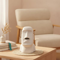 Moai Tissue Holder Decorative Statue Tissue Box Playful for Living Room