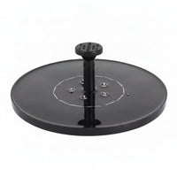 Cordless Solar Fountain Pump with Nozzles Compact Floating Solar Fountain Interchangeable Floating Water Pump Outdoor for Gardeners, Pond Owners, Garden Ponds, Bird Baths, Pools, Courtyards