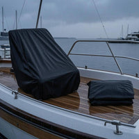 Boat Seat Cover Water-Repellent Marine Gear Black