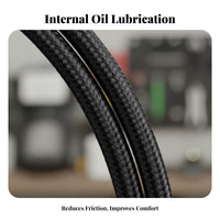 Brake Conduit Housing Flexible Oil-Injected Conduit Housing Cycle Brake External Sheath Er Long-Lasting Woven Cycle Wire Tube