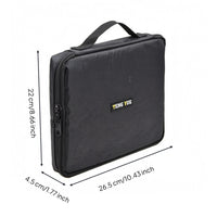 Acupressure Tool Bag Oxford Cloth Top Handle for Acupuncturists, Practitioner's Office,