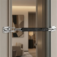 Door Security Chain Stainless Steel Door Chain Guard Hardware Anti-Forcing Heavy Duty for Homeowners, Front Doors, Hotel Rooms