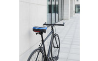 Bike Saddle with Suspension System Comfortable Cycle Saddle with Spring Suspension Cushioned Bike Seat Supportive for Cyclists