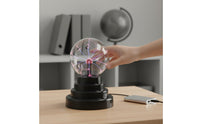 Electric Effect Ionized Gas Ball USB Powered Ionized Gas Globe Lamp Touch and Sound Activated Ball for Children, Desk, Bedroom, Party
