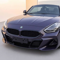 2 Pieces Oem Specifications Front Bumper Grille Insert Sturdy Grille Inserts Long-Lasting Car Part Protection