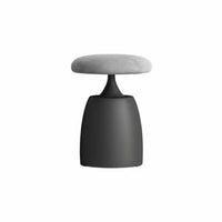 Modern Minimalist toadstoolShaped Stool space-efficient Size toadstoolShaped Ottoman Soft and Comfortable Vanity Seat Multi-Functional for homeowners, Adults, Families, Bedroom, dressing area, Makeup Corner, Entryway