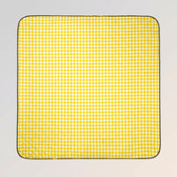 Picnic Blanket and Waterproof Mat for Camping Gear, Silver Glue Oxford Cloth Camping Mat, Machine Washable Beach Blanket, Rolled Strapping Handle