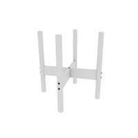 Nordic design & aesthetic crisscross base Planter Stand Minimalist Design X-Shaped Floor Stand Space-Saving bloom Pot Rack Easy to Assemble for Home Decorators, homeowners, fromice Workers, Living Room, Balcony, Bedroom, Corner