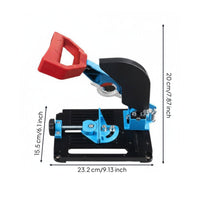 Angle Grind Stand with Guard Cutting Stand Adjustable Clamp Power Tool Accessory for Workshop