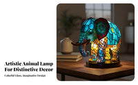 Animal Shape Desk Lamp USB Powered Animal Shaped Night Light Bright Colors Colorful Creature Desk Light for Kids, Adults, Bedroom, Nightstand, Office