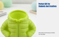 Down Jacket Pen Holder, Creative Desktop Organizer, Novelty Stationery Storage, Student Gift, Classroom Decor