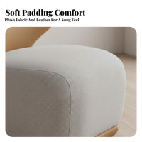 Nordic design Upholstered Armchair Modern Minimalist Lounge Chair Comfortable Backrest Home Seating Designer Look for Apartment Dwellers, Readers, Homeowners, Living Room, perusing alcove, Bedroom, Reception Area
