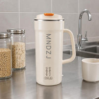 Portable Cup-Style Soy Soy Milk Machine Handled Electric Soy Soy Milk Machine Insulated Kitchen Appliance Lidded