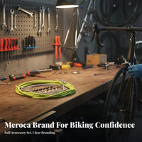 Cycle Brake and Gear Selector Wire Set Stainless Steel Wire S Cycle Brake Wire Set Long-Lasting Low Drag for Mountain Bikers
