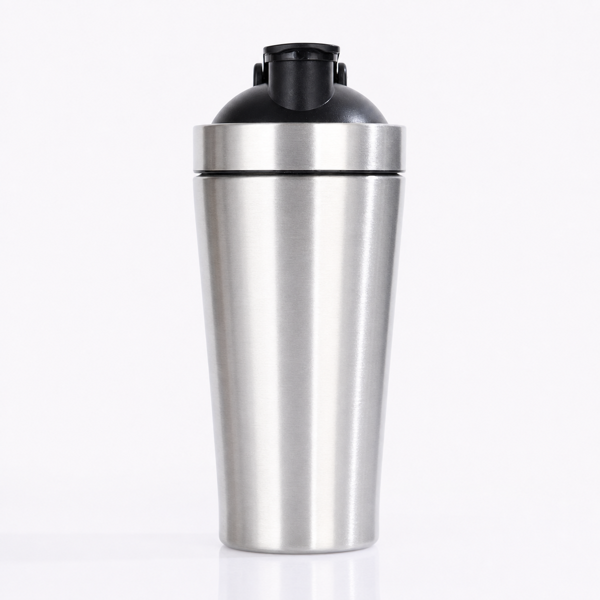 Stainless Steel Single Layer Shaker Bottle for Protein Shakes and Fitness