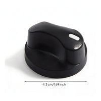 Gas Cooktop Knob Black Gas Cooker Knob Rotary for Homeowners, Repair Technicians