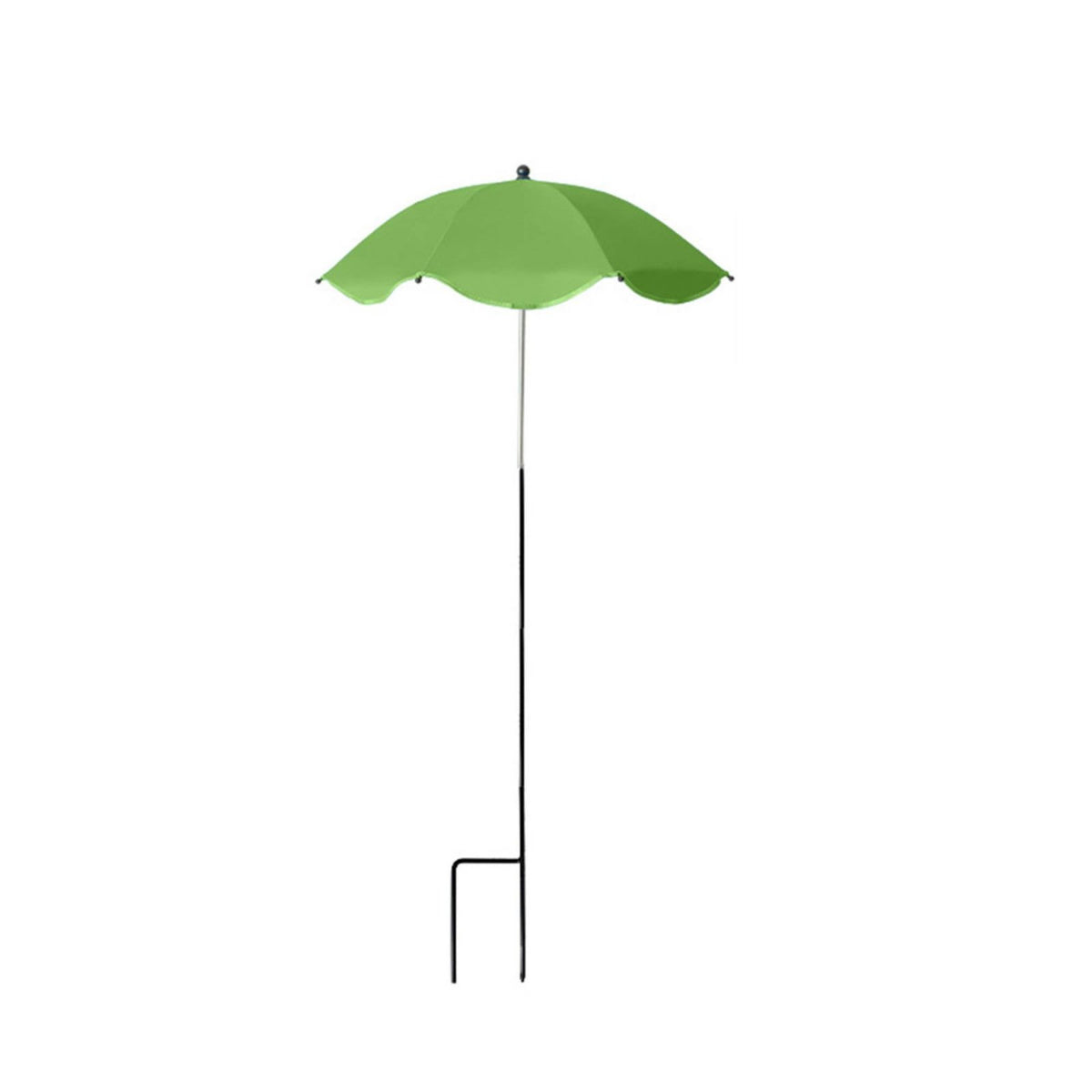 Adjustable Height Plant Protection Umbrella All-Weather Use Garden Stake Umbrella Water Repellent Miniature Sunshade Cooling Effect for Gardeners, Patio, Balcony