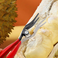 Easy Access Durian Opener Quick Opening Durian Cutting Pliers Labor-Saving Safe Grip for Kitchen