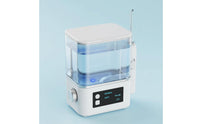 High Pressure Pulsating Stream Oral Irrigator Handle Electric Countertop Oral Water Cleaner 3 Cleaning Modes for People with Tooth Alignment Aids