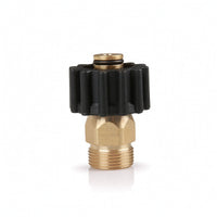 Pressure Washer Swivel Connector Brass Pressure Washer Swivel Fitting with O-Seal Seal 360-Degree Anti-Kink