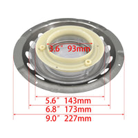 Yacht Ventilation Window Rust Proof Stainless Steel Deck Vent Polished Finish Louvered Air Vent