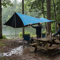 Outdoor 6x6m Cotton Canvas Tarp Shelter for Camping & Events