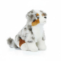 Australian Herder Stuffed Dog Detailed Australian Herder Stuffed Dog Toy for Nursery