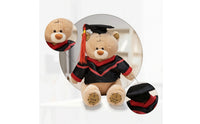 Graduation Teddy Bear Compact Stuffed Doll with Graduation Cap Adorable