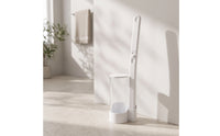 Toilet Cleaning Stick Compact Toilet Brush with Holder Upright for Bathroom