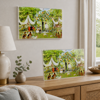 Acrylic Jigsaw Puzzle Frame for Wall or Tabletop Display, High Transparency Dustproof
