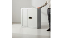 Intelligent Alarm Biometric Document Safe Large Capacity Password Protected Storage Cabinet