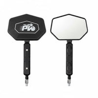 2 Pieces Shatterproof Foldable Scooter Mirror Rustproof Vehicle Accessory HD Clarity for City Commuting